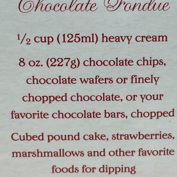 NWTIB Williams-Sonoma Fondue Set, 6 Forks, TeaLight, Stand, Pot = 3.5" T x 5" W - Picture 5 of 10